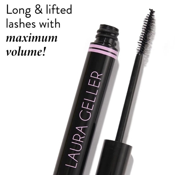 LAURA GELLER Glamlash Volumizing Mascara in BLACK - .32 oz NIB - Picture 3 of 6